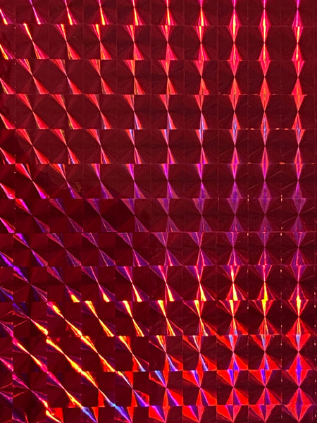 300 foot rolls of Holographic and Chrome Sign Vinyl, Choose Pattern and Color