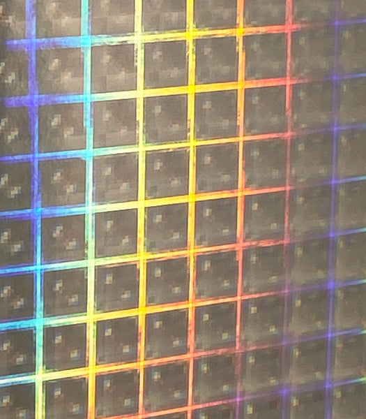 More 300 foot rolls of Holographic Vinyl, Choose Pattern and Color