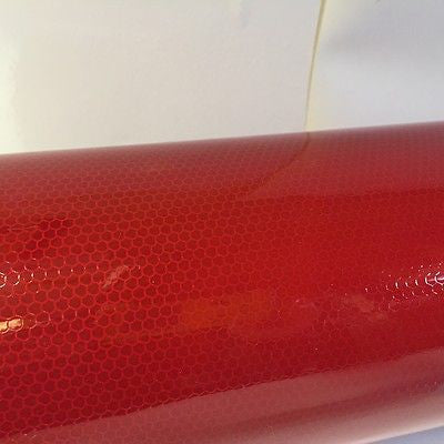 Reflective Vinyl Sheets, 8x12 and 12x12 Inch, Choose Colors, Yellow, Orange, Red