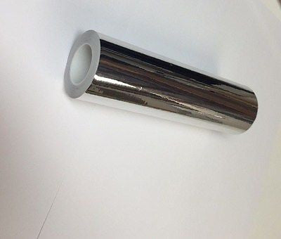 SuperBrite Polyester Chrome Tape, choose your size.  Near-Mirror Finish.