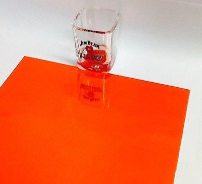 SHEETS of Chrome Sign Vinyl, Choose Any Color,  Thin Self-Adhesive Metallic Plastic