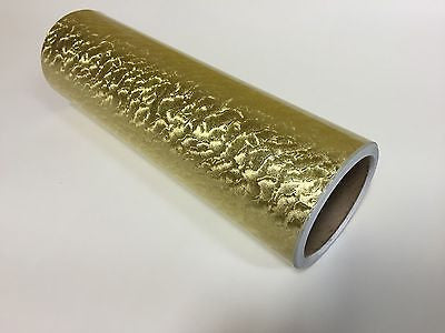 Gold Leaf Sign Vinyl 24 x 30 feet, LongLife Metallic Plastic with Adh –  Paper Street Plastics