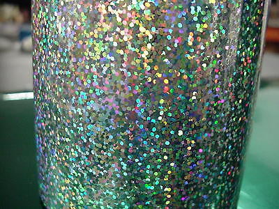 Glittering Sign Vinyl 24 Inch x 150 feet,  LongLife Sequins Holographic Sparkles