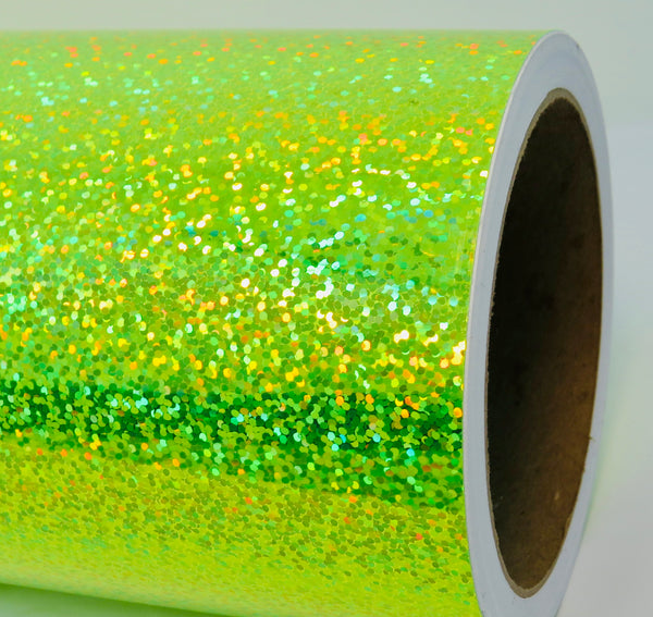 Glittering Sign Vinyl 24 Inch x 150 feet,  LongLife Sequins Holographic Sparkles