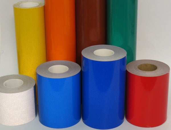Reflective Tape, Nightime visible vinyl tape, choose your color and size, High Quality