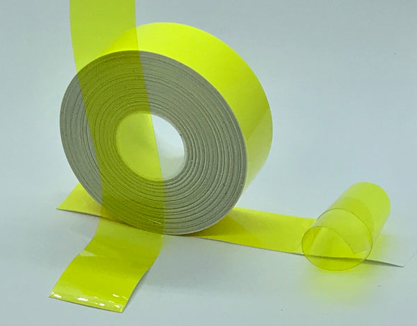 Transparent Colored Tapes, Narrow Sizes, Pick Your Color and Size