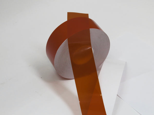 Transparent Colored Tapes, Narrow Sizes, Pick Your Color and Size