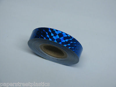 10 rolls of Prism Tape, 1/4 Inch x 25 ft, Your color choices, Holographic Mosaic