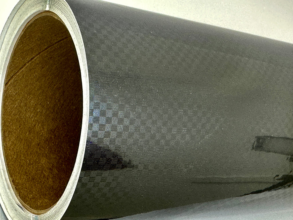 Long-Life Carbon Fiber  Vinyl, Black, 24 inch x 30 feet