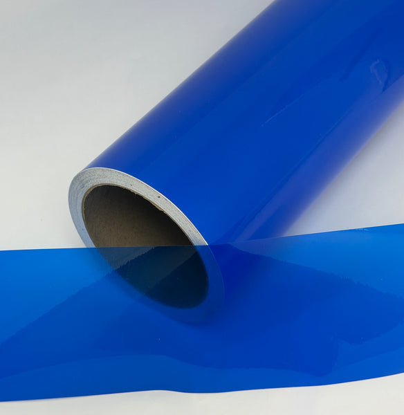 Transparent Sign Vinyl with Adhesive, choose your color and size, 24" and 12"  rolls