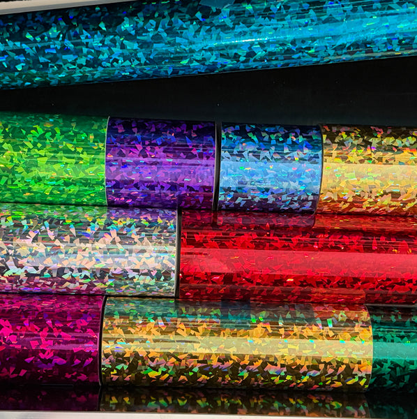 Crystal Tape, choose your color and size, Holographic HoloCrystal