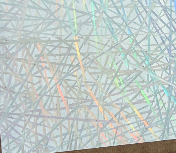 LIGHT RAYS  Holographic Roll of Sign Vinyl