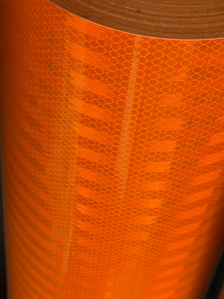 3M  Orange Reflective Stripes and Tape
