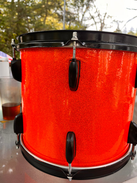 Sparkle Drum Wrap, Self-adhesive Glittering Plastic Cover, Easy Wrap