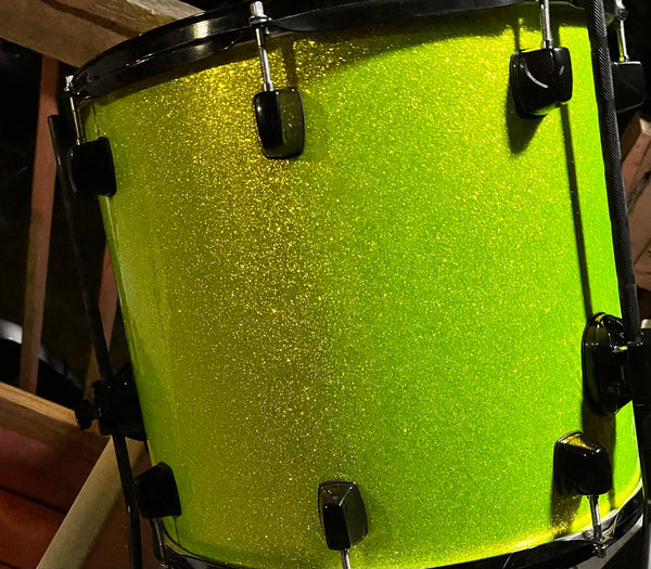 Sparkle Drum Wrap, Self-adhesive Glittering Plastic Cover, Easy Wrap