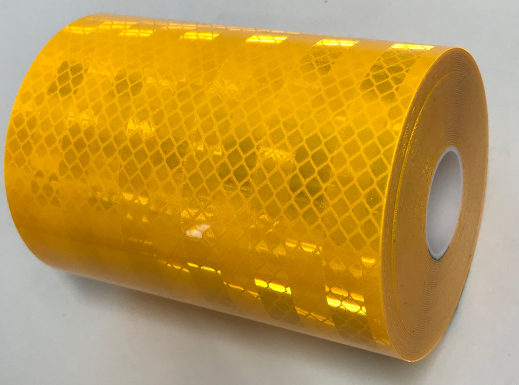 thumbnail image 2 of 3M 983 Series School Bus Yellow Reflective Tape - 1 Inch X 150 Ft Roll (30887) - USA Made 2 of 5