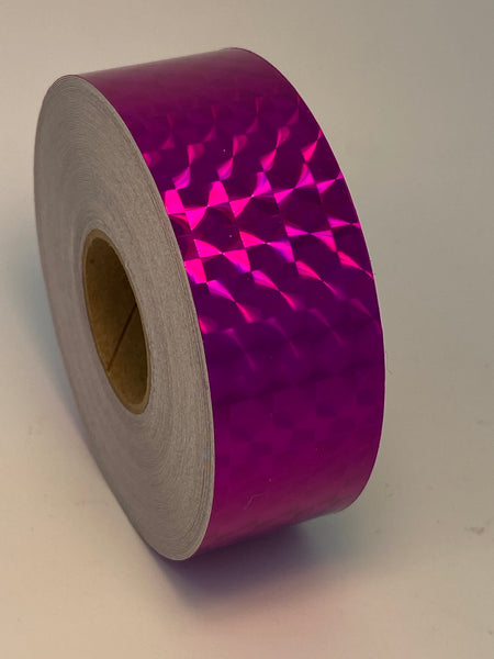 PRISM TAPE, Choose  Color and Size, Holographic 1/4" Mosaic, Iridescent Tape.