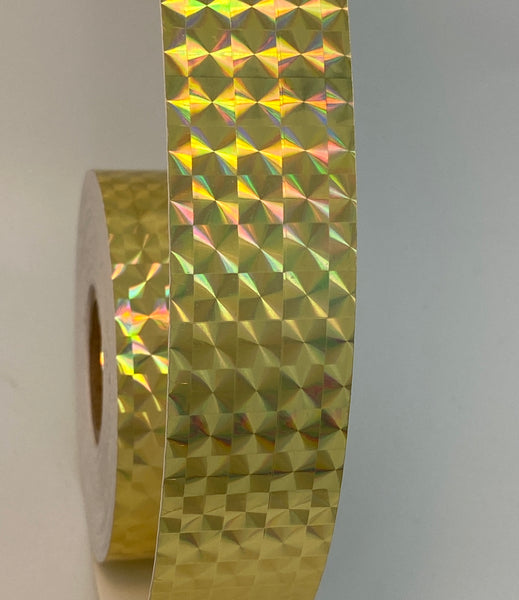 PRISM TAPE, Choose  Color and Size, Holographic 1/4" Mosaic, Iridescent Tape.