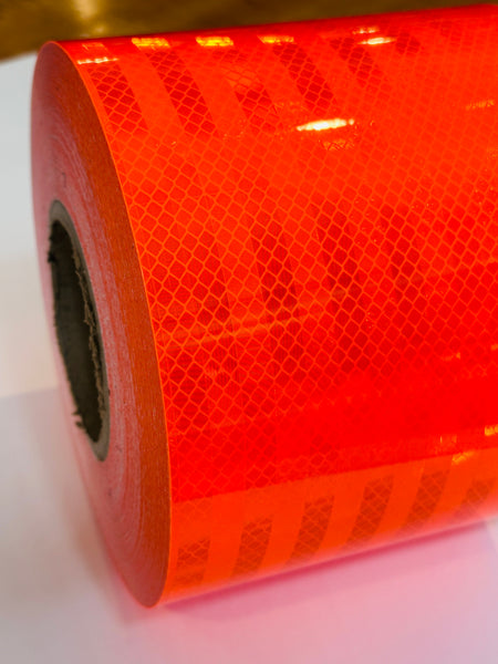 3M Fluorescent Orange Reflective Stripes and Tape