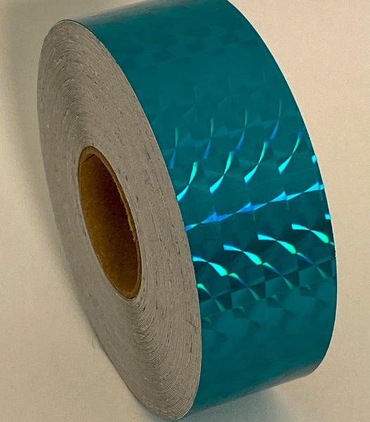 PRISM TAPE, Choose  Color and Size, Holographic 1/4" Mosaic, Iridescent Tape.