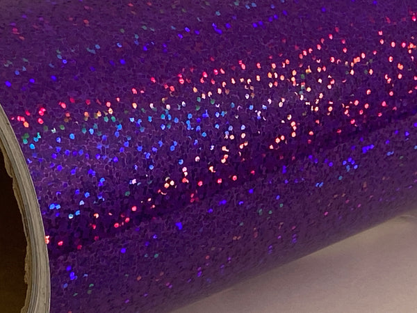 Metal Flake Sparkle Vinyl, Holographic Diffraction Vinyl, 24 inch x 30 foot rolls.