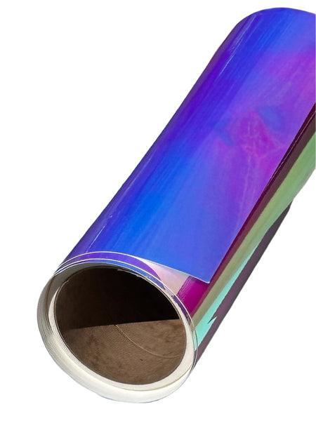 Transparent MYSTIQUE Color Changing Sign Vinyl, Choose Size and Color