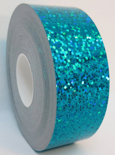 Narrow Rolls of Glittering Sequins Tape, Holographic Tape That Sparkles