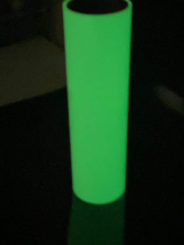 Glow in the Dark Vinyl,  Choose Color and Size