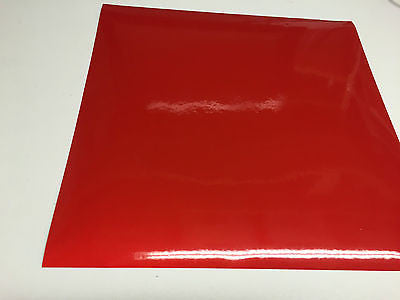 Reflective Vinyl Sheets, 8x12 and 12x12 Inch, Choose Colors, Yellow, Orange, Red