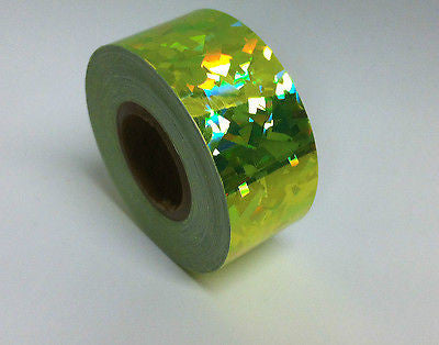 6 Rolls of HoloCrystal Tape, Your Choice of any 6 Colors, Holographic –  Paper Street Plastics