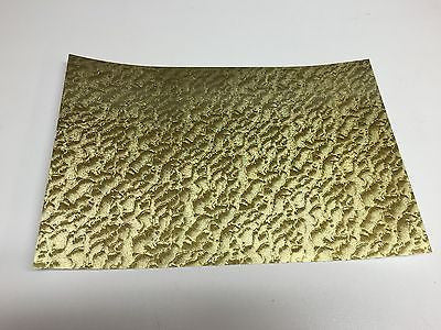 Gold Leaf Sign Vinyl  24" x 30 feet, LongLife Metallic Plastic with Adhesive