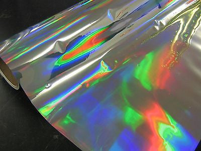 Holographic Oil Slick - Rainbow Sign Vinyl, 24 inch x 150 feet OILSLICK Shimmer