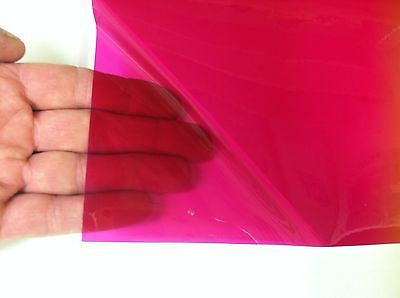 Transparent Thin Plastic Sheeting, Adhesive Coated, Choose Your Size and  Color -  Canada
