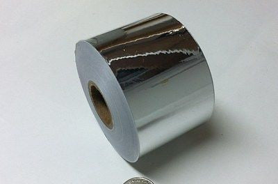 SuperBrite Polyester Chrome Tape, choose your size. Near-Mirror Finish –  Paper Street Plastics