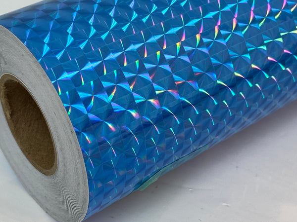 Wider Width Rolls of Prism Tape, Holographic 1/4" Mosaic, Iridescent Tape.