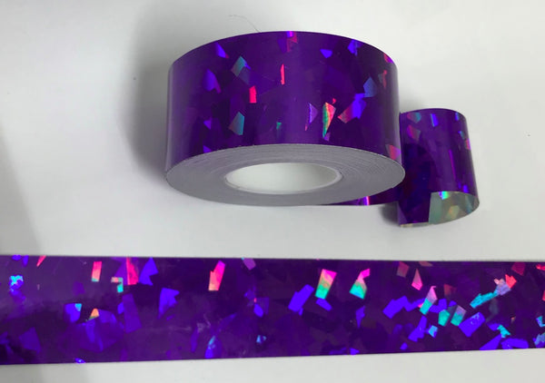 Crystal Tape, choose your color and size, Holographic HoloCrystal