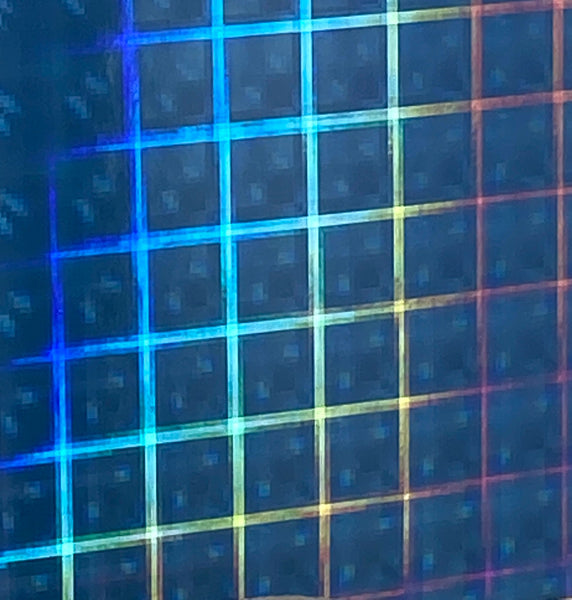 Sheets of PLAID Sign Vinyl, Holographic Hyperplaid, choose your color