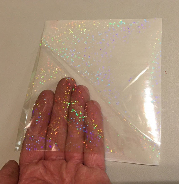 Transparent Holographic CRYSTAL Overlay, Lamination Grade – Paper Street  Plastics