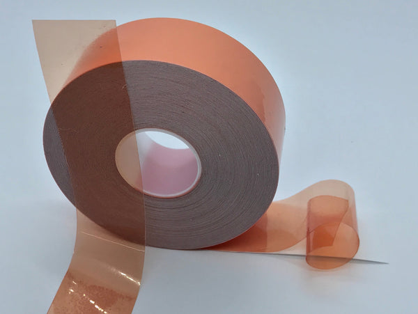 Wide Size Rolls of Transparent Colored Tapes, Choose Your Color and Size