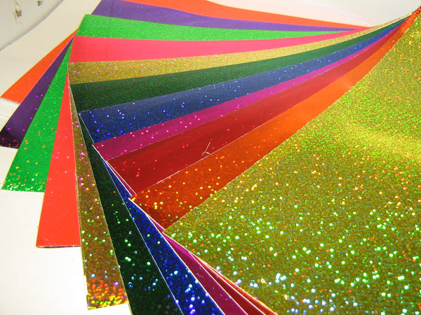 20 Colored Transparent Vinyl Sheets, 8 x 12, Adhesive Coated – Paper  Street Plastics