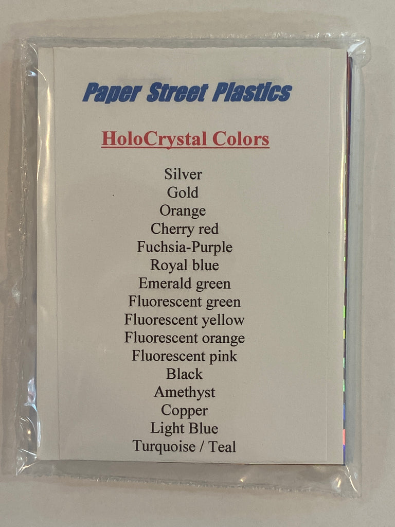 Sample Packs and Swatch Books – Paper Street Plastics
