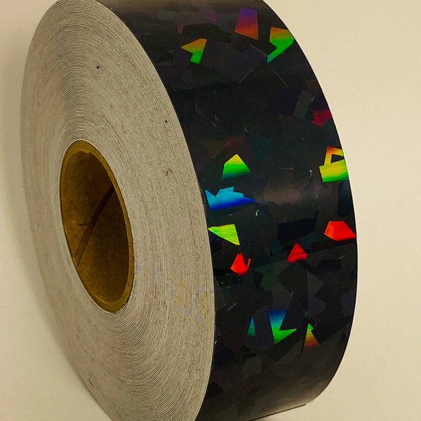 150 ft. roll of 1 Fuschia Metallic Holographic Hoop Craft Tape