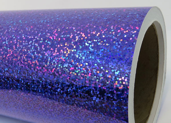Glittering Sign Vinyl 24 Inch x 150 feet,  LongLife Sequins Holographic Sparkles