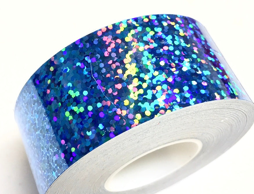 16 Different Color Glittering Tapes, 1 x 25 feet, Holographic Sparkle –  Paper Street Plastics