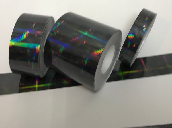 PLAID Holographic Tape, Choose Your Size and Color, Wild Iridescent tape