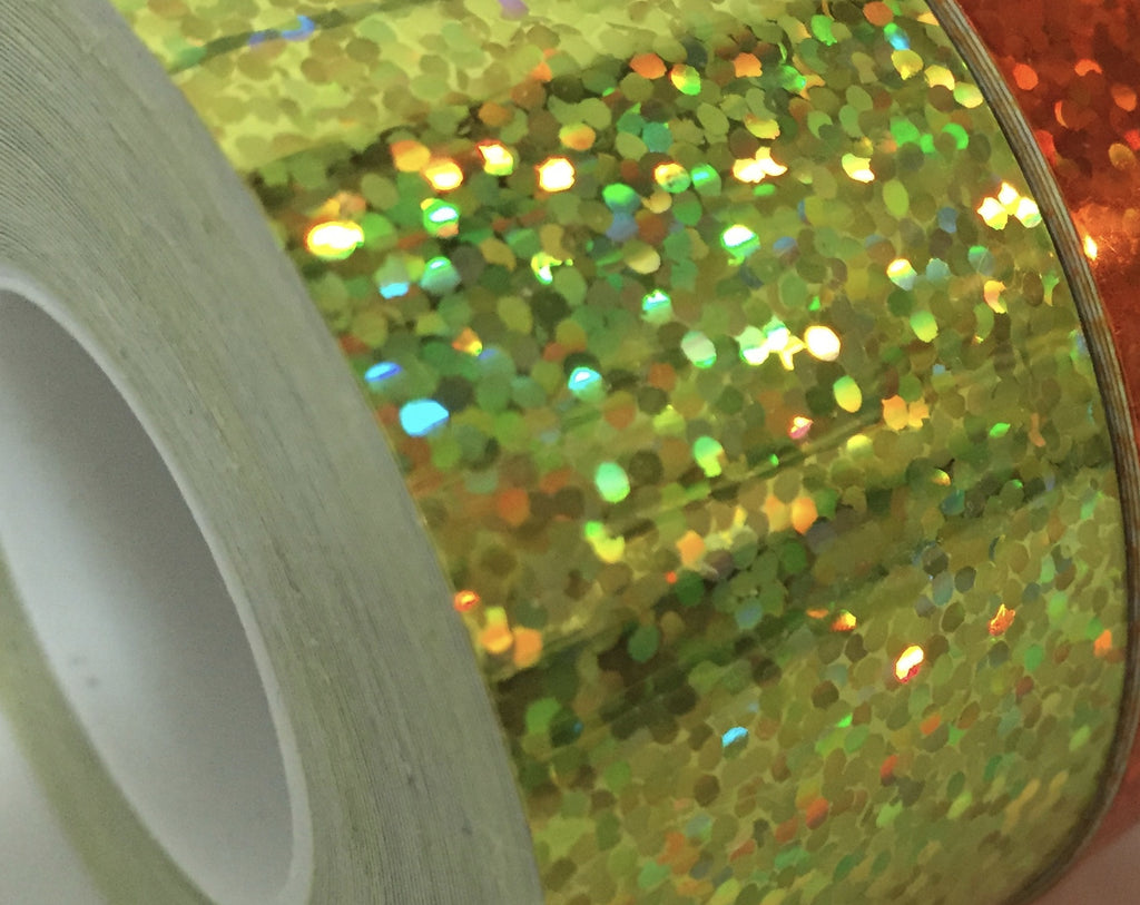 ANY Color Glittering Holographic Tape 1 x 150 feet, Sequins that Spar –  Paper Street Plastics