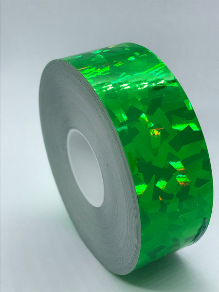 6 Rolls of HoloCrystal Tape, Your Choice of any 6 Colors, Holographic Tape, 1"x25ft ea