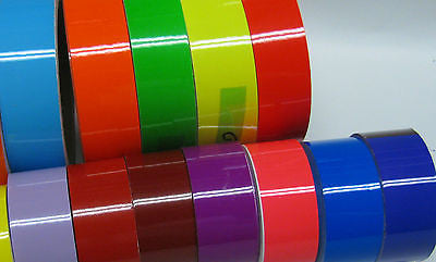 Narrow rolls of Colored Tape, Outdoor Glossy Tape