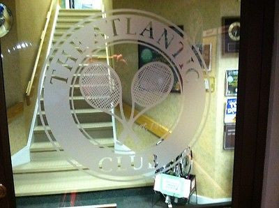 Etched / Frosted Glass Clear Sign Vinyl 24 "x 30 feet, Acid Etch Frost Glass