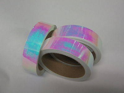 Pearl Aurora Tape, Iridescent adhesive tape, changes color, choose your size